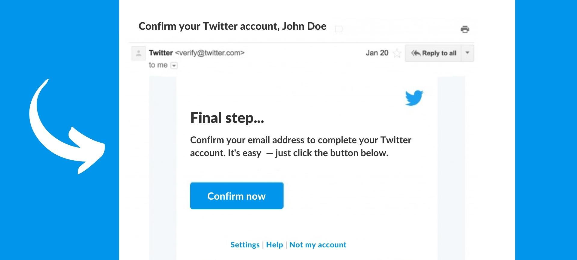 Become Twitter Verified - Confirm Your Contact Details: