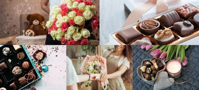 Flowers or Chocolates on Valentine Day
