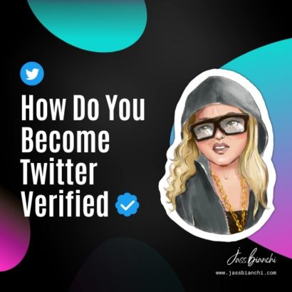 How do you become twitter verified by Jass Bianchi