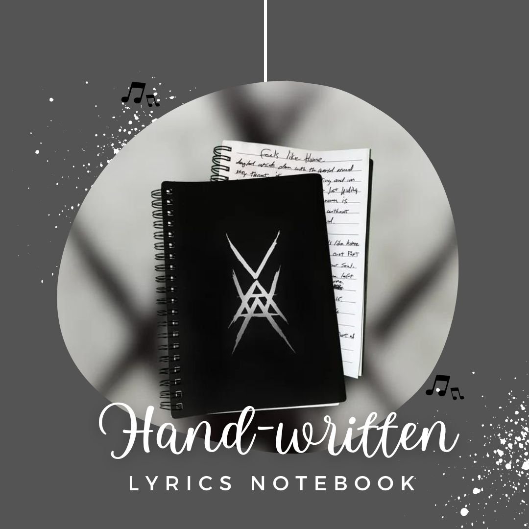 Lyric- Notebook on Amazon
