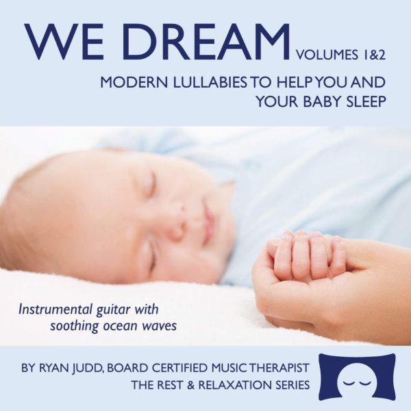 Helps You and Your Baby Fall Asleep - Soothing Guitar Music with White Noise