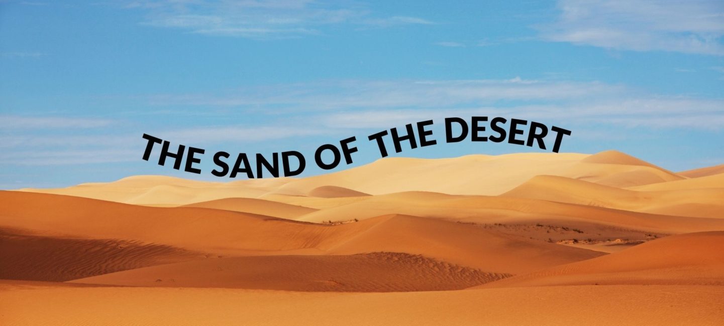 The Sand of the Desert Instant Stress Relief