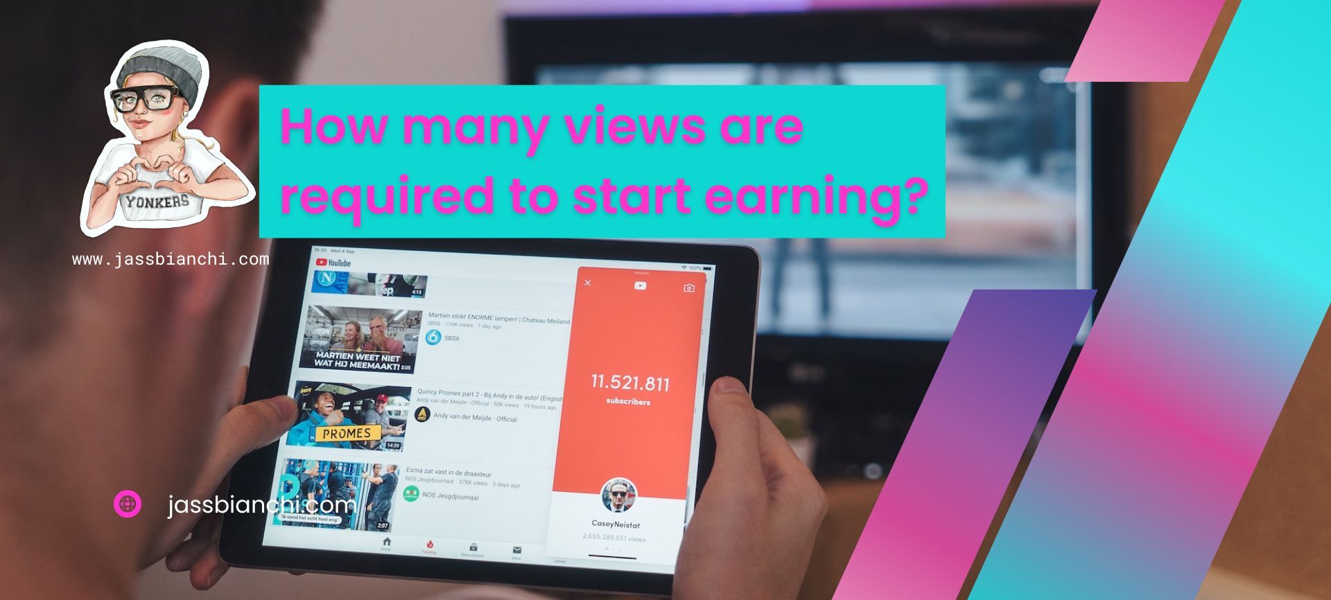 How many views are required to start earning from youtube?
