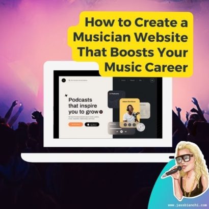 Create a Musician Website That Boosts Your Music Career
