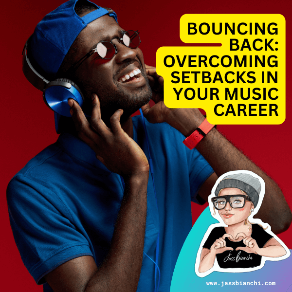 Resilience and determination are essential for music artists to overcome setbacks and continue their journey.