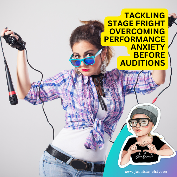 Preparation and mental focus are key to conquering stage fright before auditions.