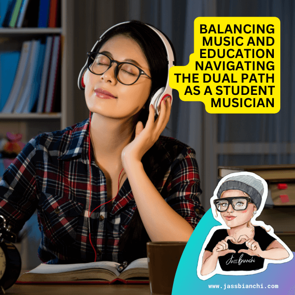 Navigating the dual path of music and education requires dedication and time management.