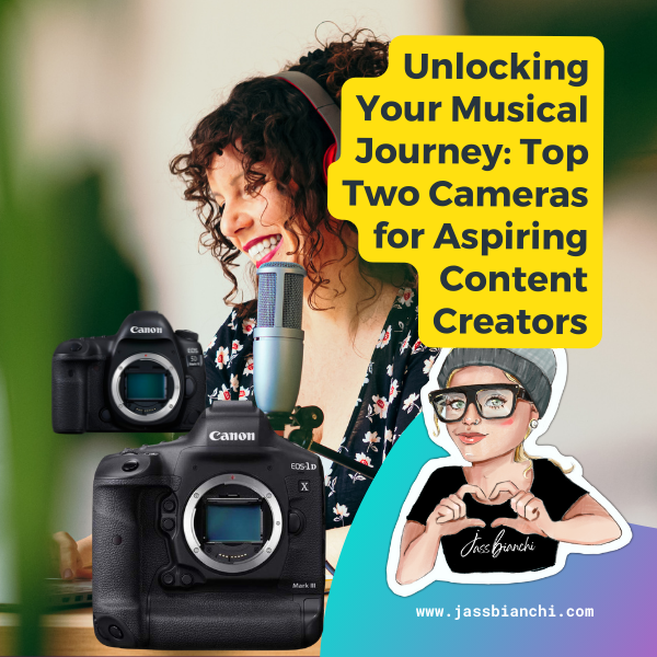 Choosing the right cameras is essential for aspiring content creators on their musical journey.