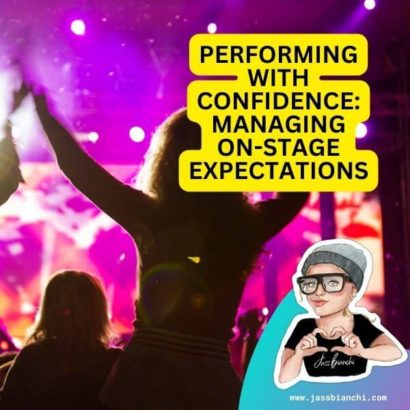 On stage mastery. Navigate expectations and perform with unwavering confidence.