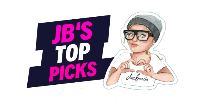 JB's TOP PICKS THUMBNAILS
